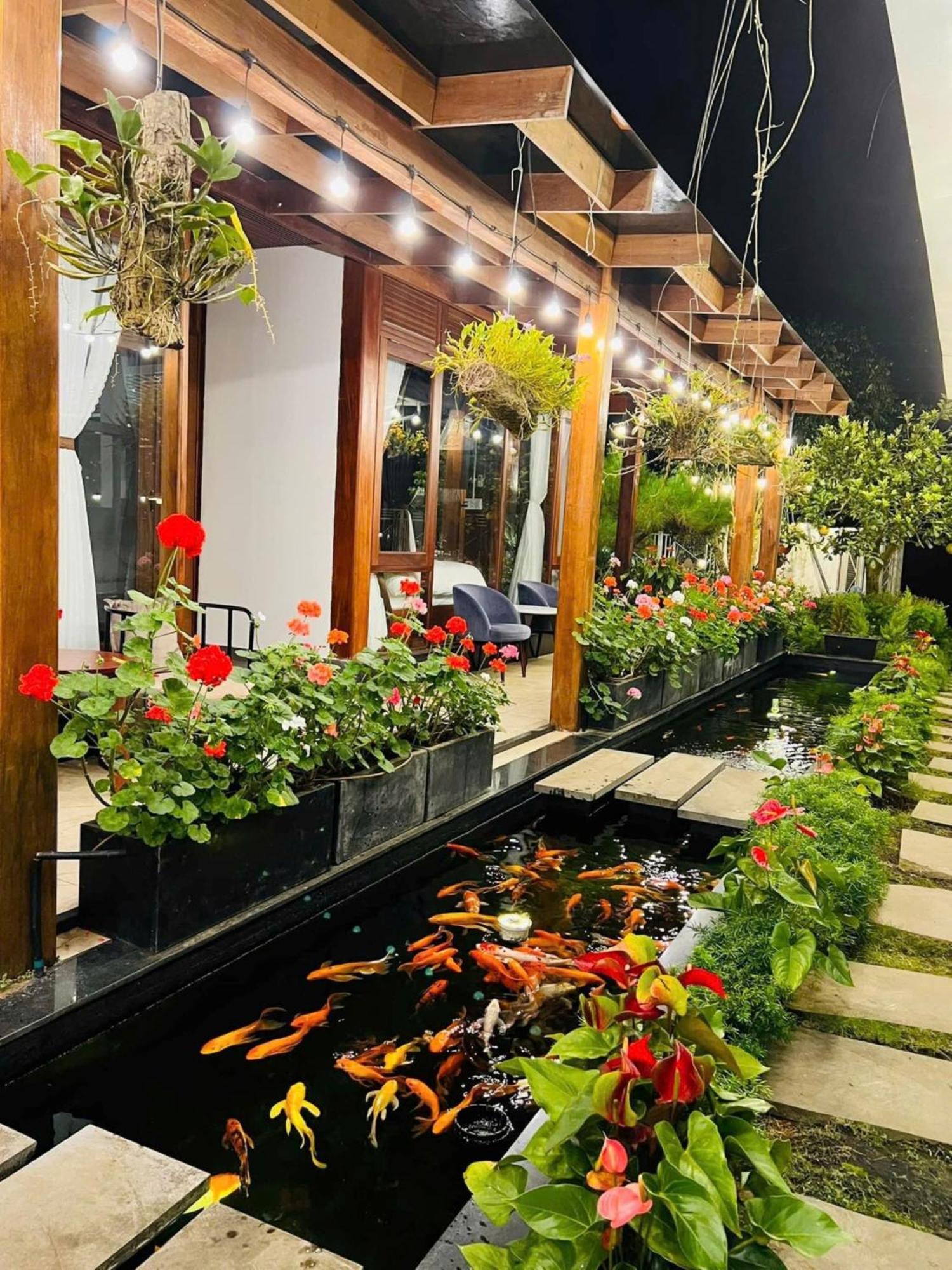 Vuon Tra Homestay Mang Den Kon Von Kla Exterior photo