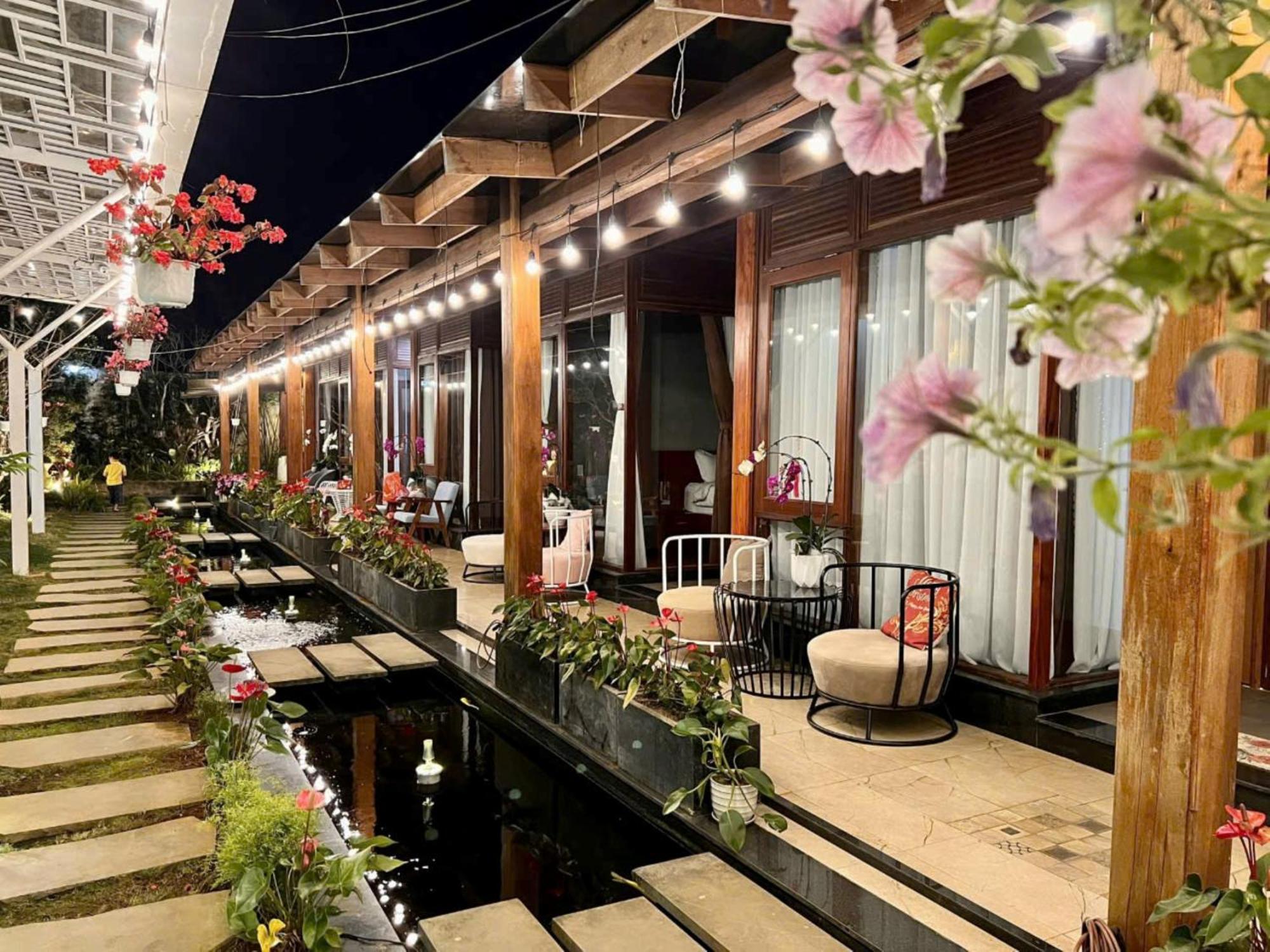 Vuon Tra Homestay Mang Den Kon Von Kla Exterior photo